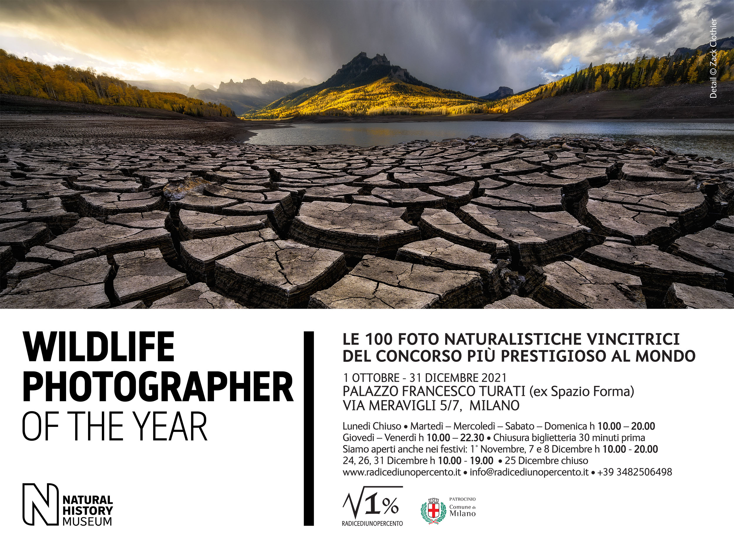 Locandina mostra Wildlife Photographer of the Year