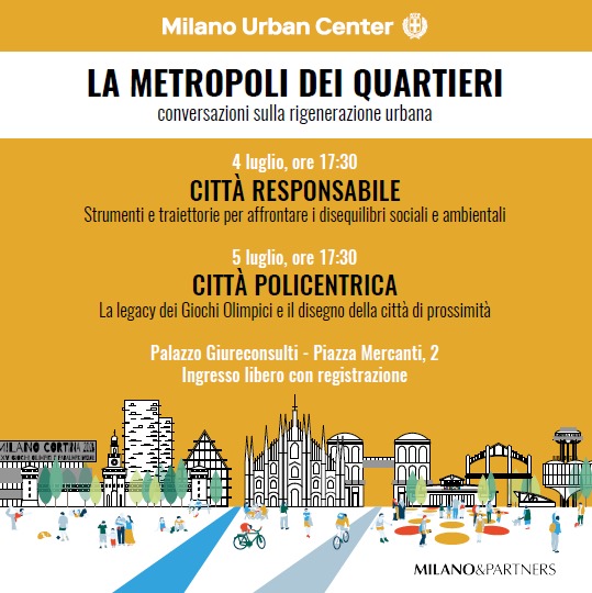 Locandina evento La Metropoli dei Quartieri