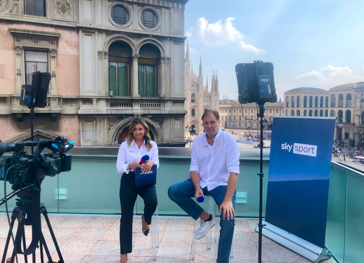 Studio Sky Sport a Palazzo Giureconsulti